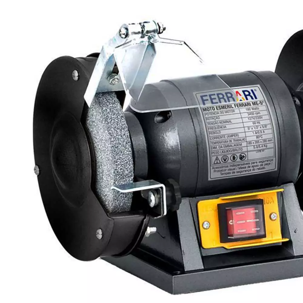 Moto Esmeril Me-5 - 180w - Bivolt Ferrari